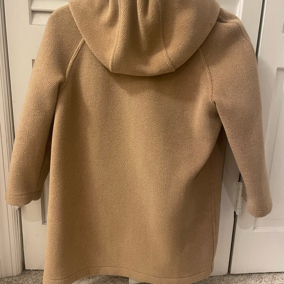Burberry unisex toggle coat size 7/8 with hood, great condition - Picture 2 of 2
